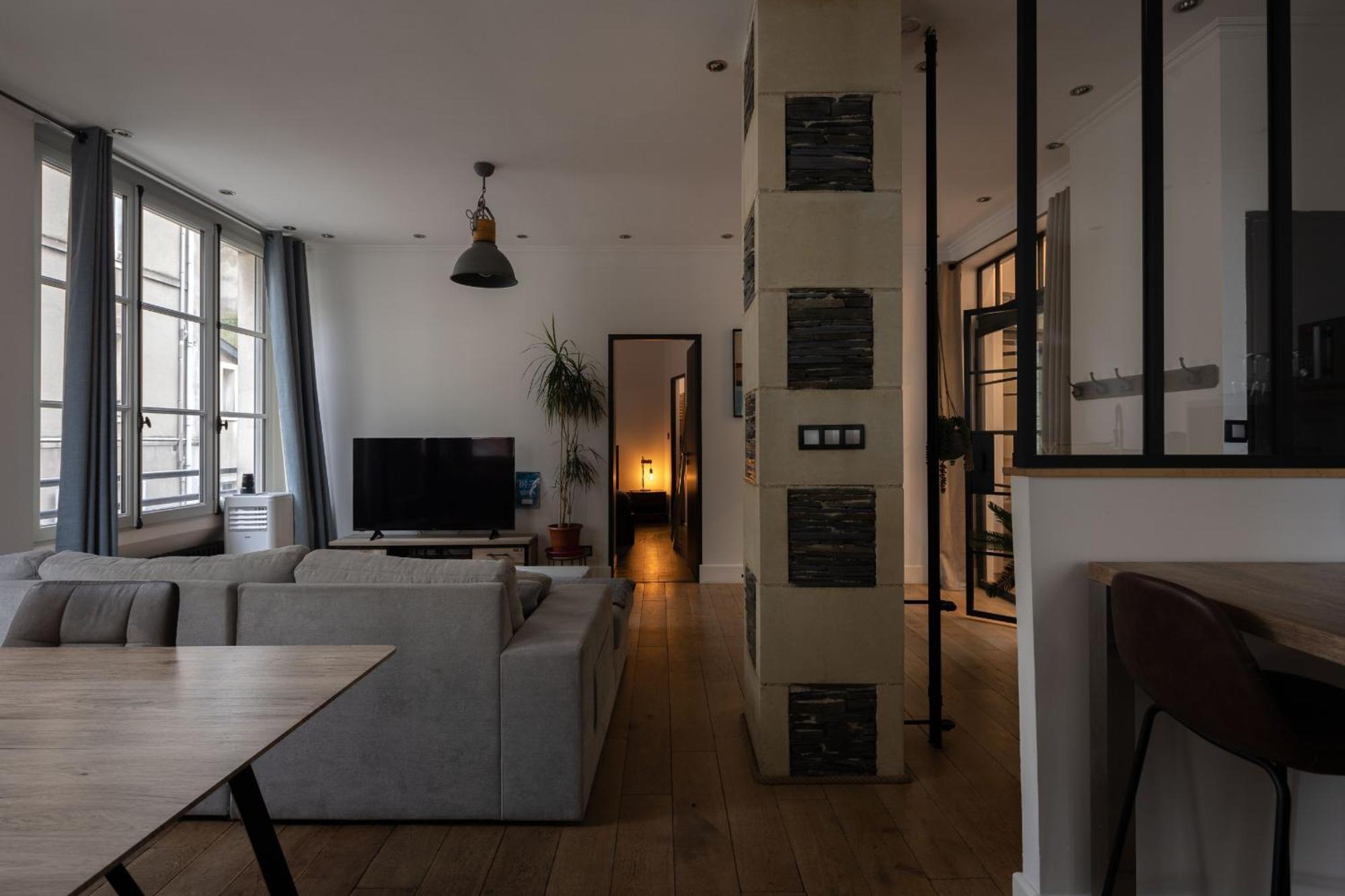 Appartement Spacieux Au Coeur D'Angers Etage 1 - 6 Personnes 외부 사진